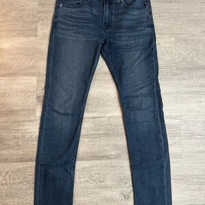 PAIGE Men's Dark Blue Skinny Jeans